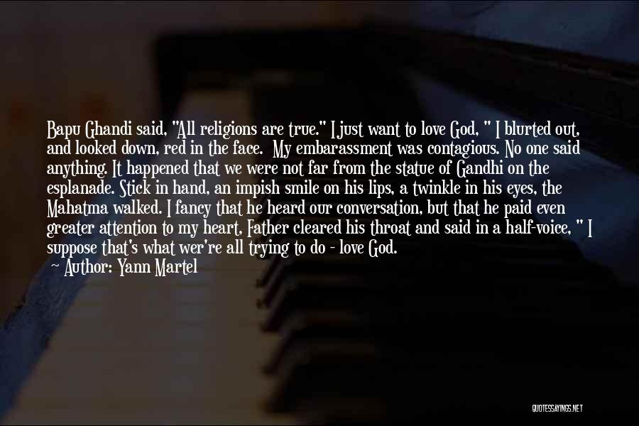 True Love Conversation Quotes By Yann Martel