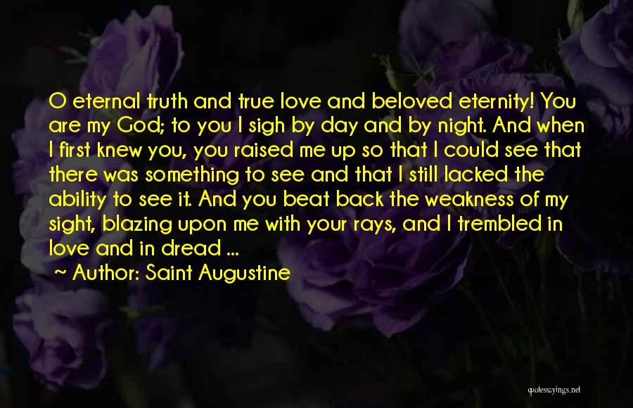 True Love Eternity Quotes By Saint Augustine