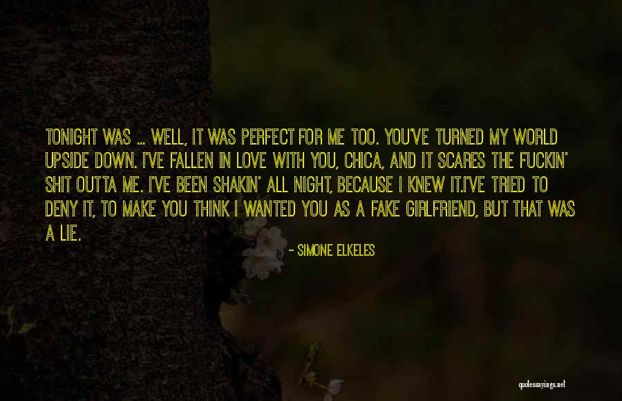 True Love Fake Love Quotes By Simone Elkeles True Love Fake Love Quotes By Simone Elkeles