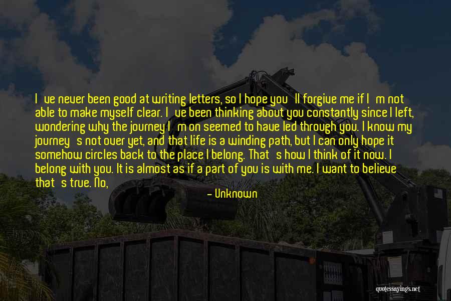 True Love Journey Quotes By Unknown True Love Journey Quotes By Unknown
