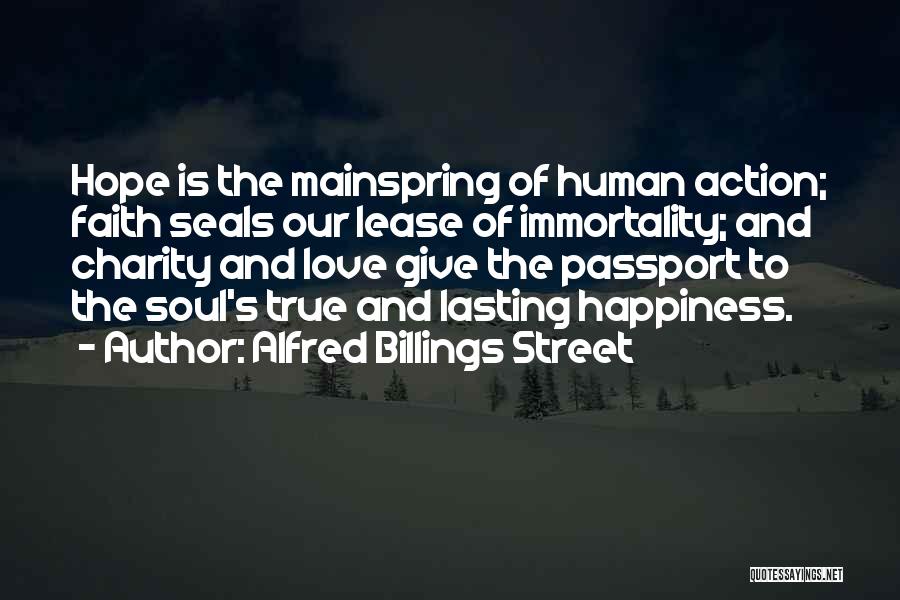 True Love Lasting Quotes By Alfred Billings Street