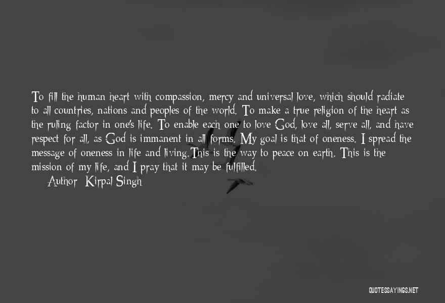 True Love Message Quotes By Kirpal Singh