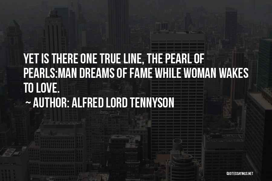 True Love One Line Quotes By Alfred Lord Tennyson