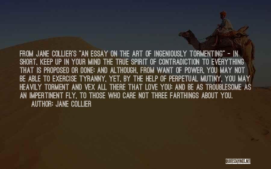 True Love Short Quotes By Jane Collier