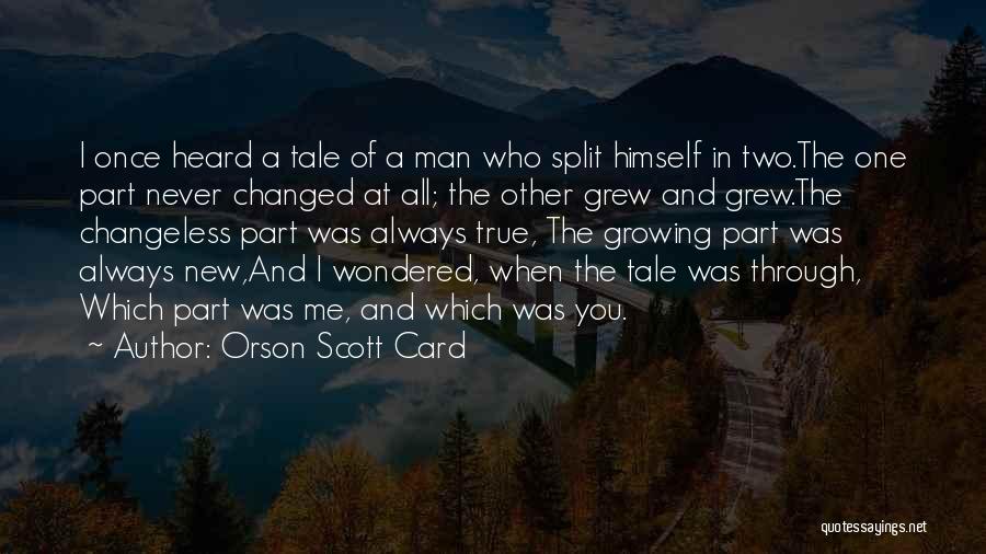 True Love Soulmates Quotes By Orson Scott Card