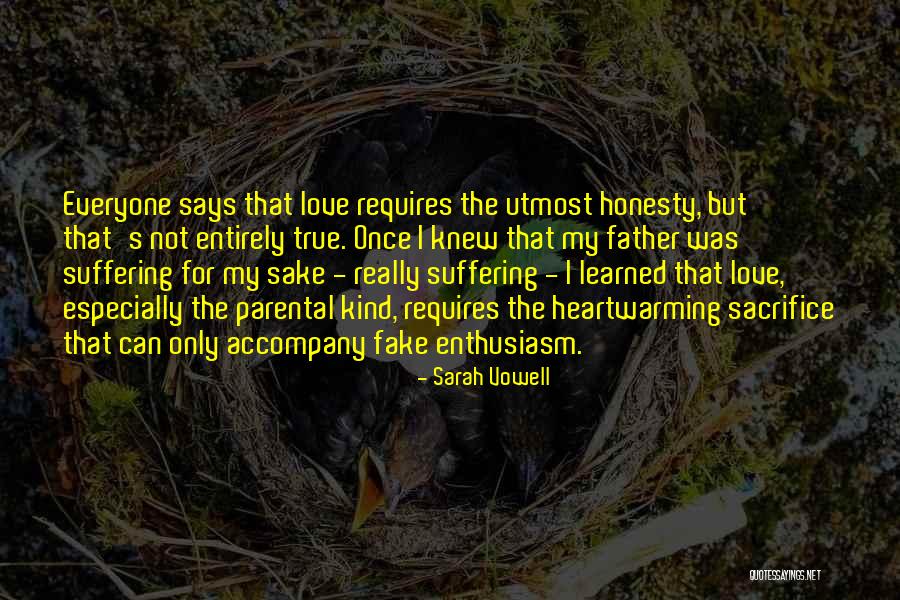 True Love Vs Fake Love Quotes By Sarah Vowell