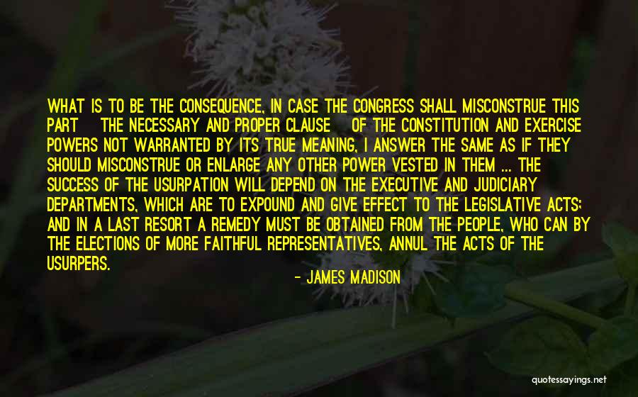 True Meaning Of Success Quotes By James Madison True Meaning Of Success Quotes By James Madison