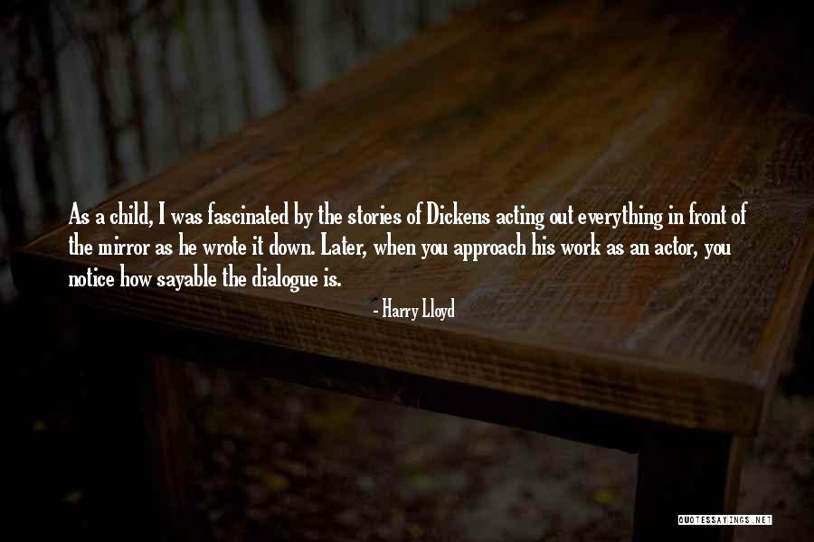 True Mentor Quotes By Harry Lloyd True Mentor Quotes By Harry Lloyd