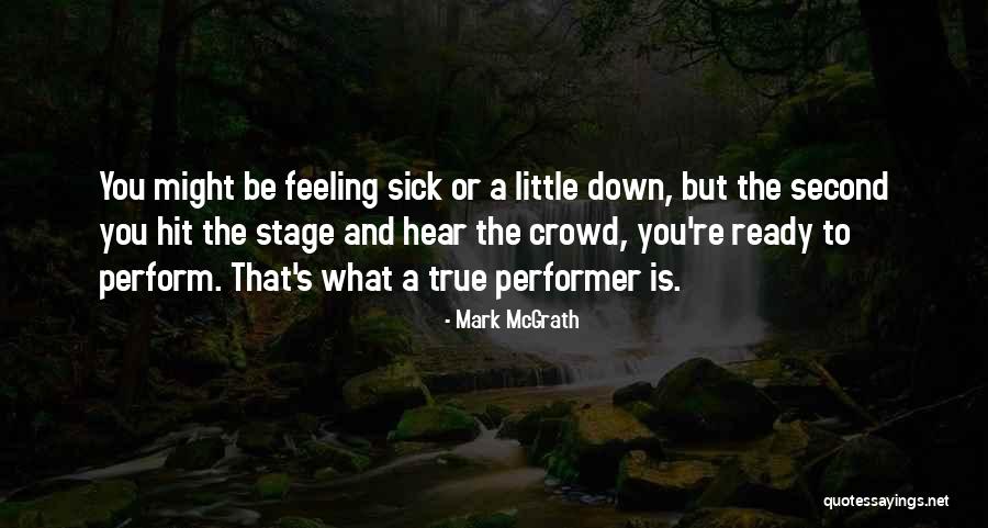 True Performer Quotes By Mark McGrath