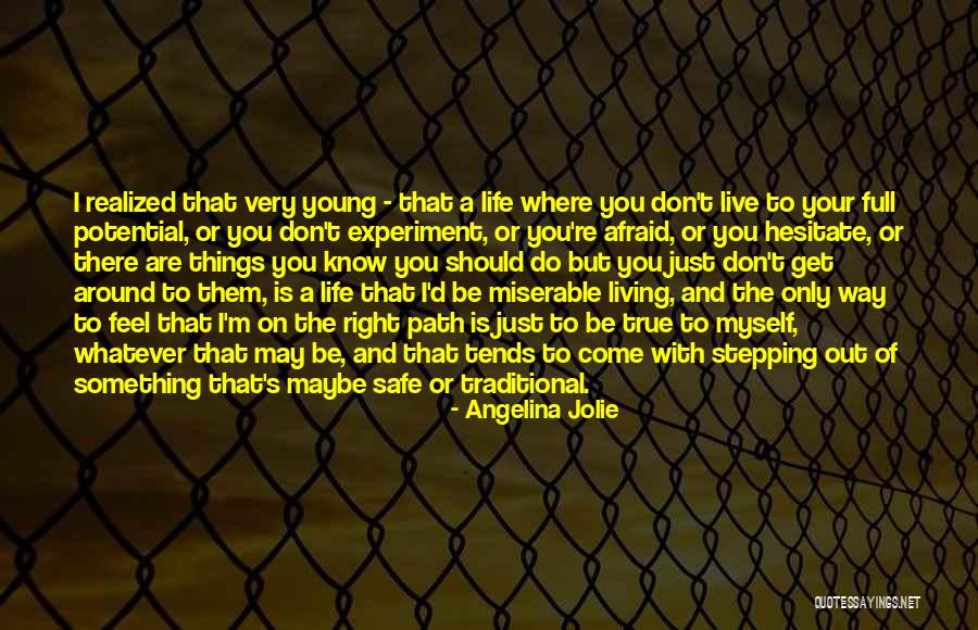 True Potential In Life Quotes By Angelina Jolie True Potential In Life Quotes By Angelina Jolie