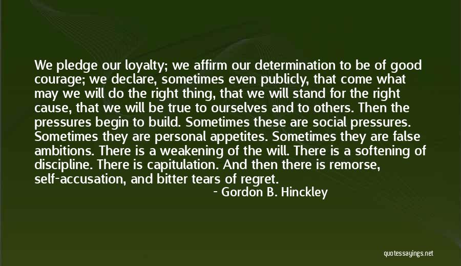 True Remorse Quotes By Gordon B. Hinckley True Remorse Quotes By Gordon B. Hinckley