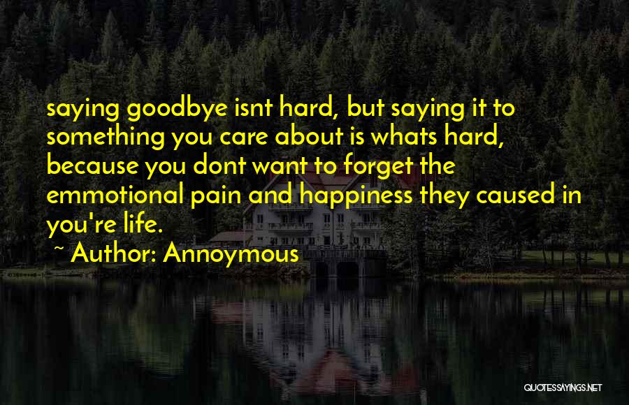 True Sad Love Quotes By Annoymous