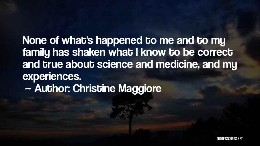 True Science Quotes By Christine Maggiore