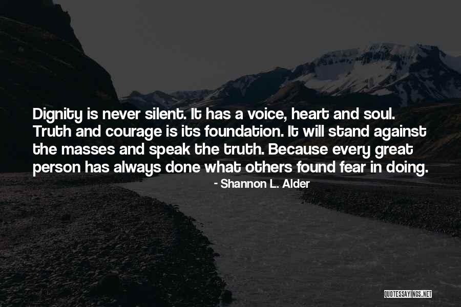 True Self Worth Quotes By Shannon L. Alder