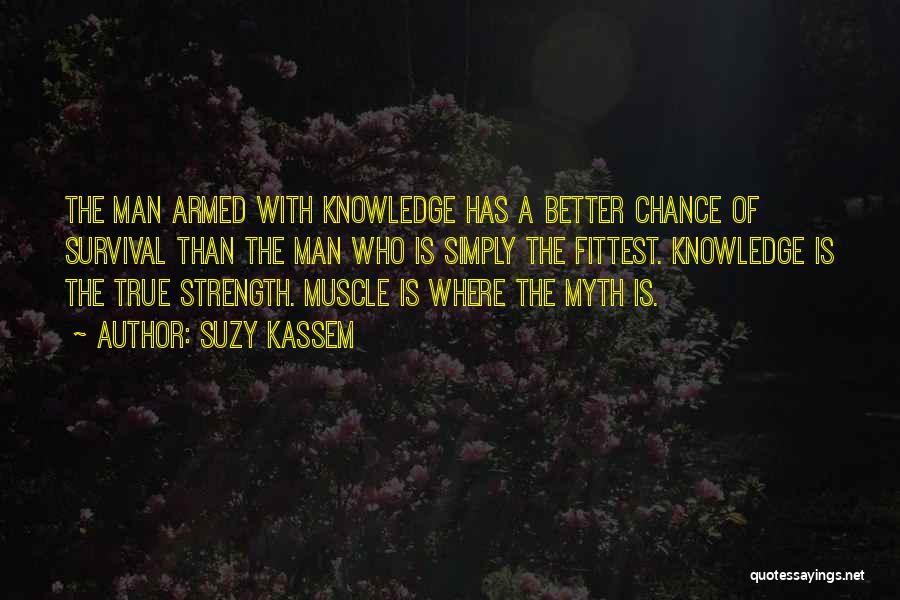 True Strength Man Quotes By Suzy Kassem