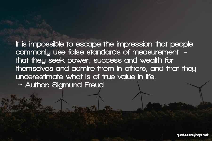 True Success In Life Quotes By Sigmund Freud