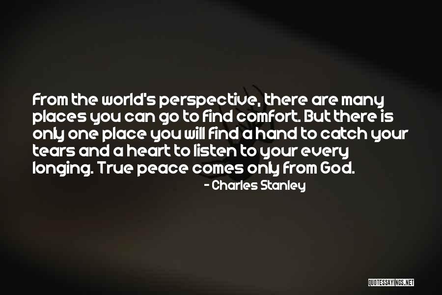 True Tears Quotes By Charles Stanley True Tears Quotes By Charles Stanley