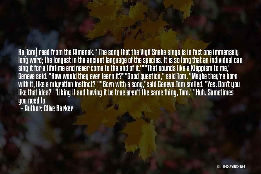 True To Your Word Quotes By Clive Barker