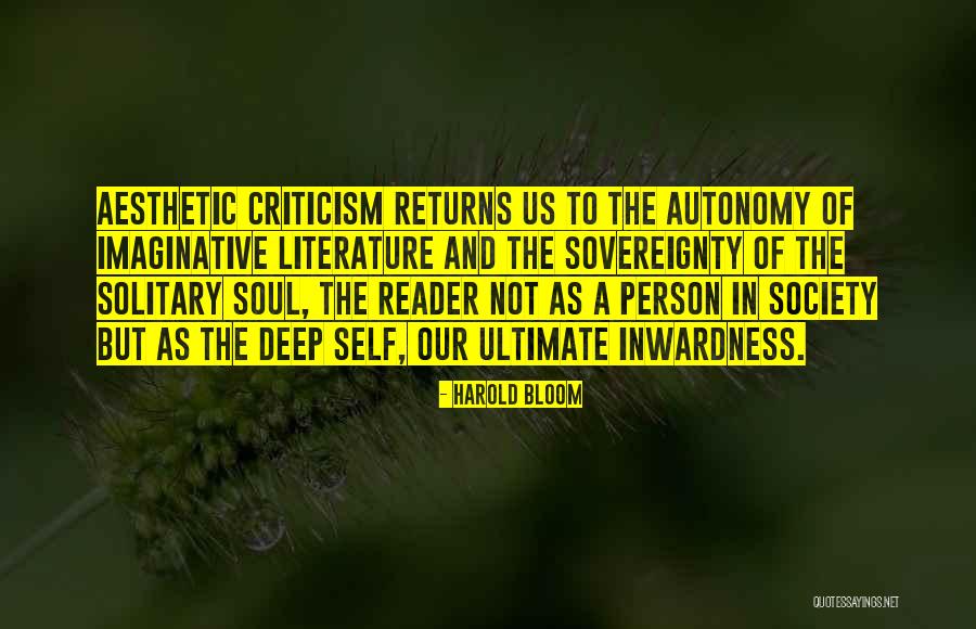 Trueness Quotes By Harold Bloom Trueness Quotes By Harold Bloom
