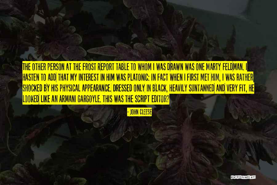 Truffula Seeds Quotes By John Cleese Truffula Seeds Quotes By John Cleese