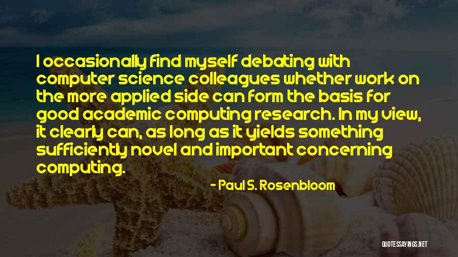 Truist Bank Quotes By Paul S. Rosenbloom Truist Bank Quotes By Paul S. Rosenbloom