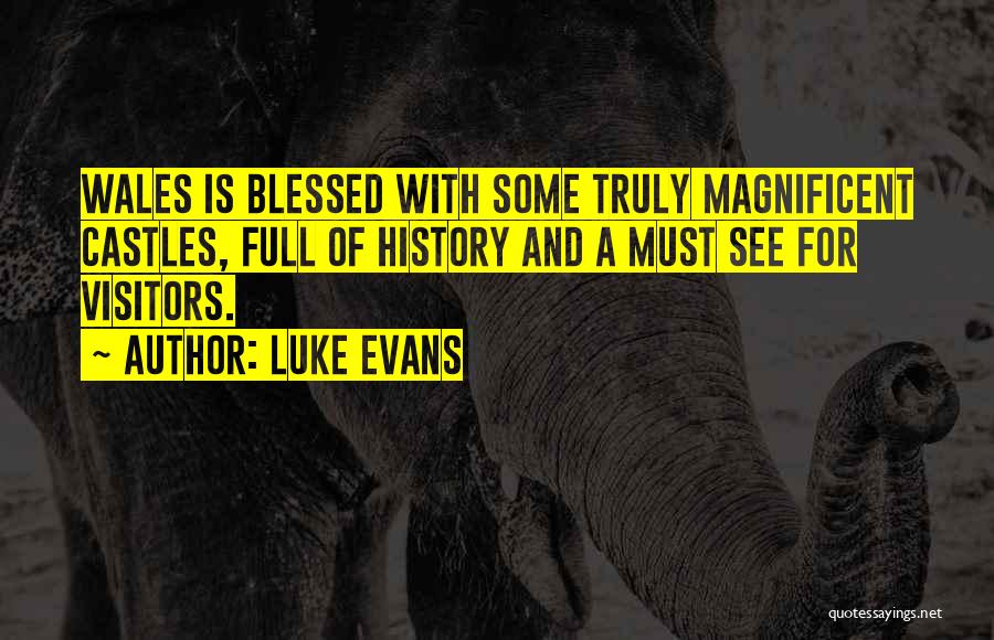 Truly Blessed To Have You Quotes By Luke Evans