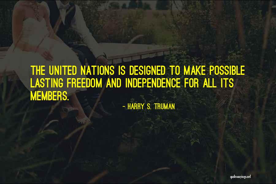 Truman Harry Quotes By Harry S. Truman