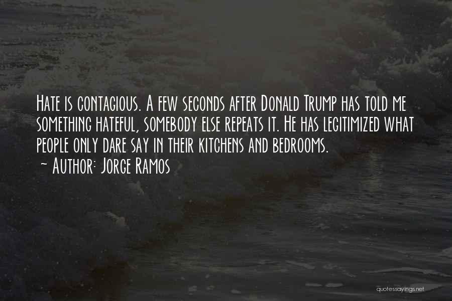 Trump And Racism Quotes By Jorge Ramos