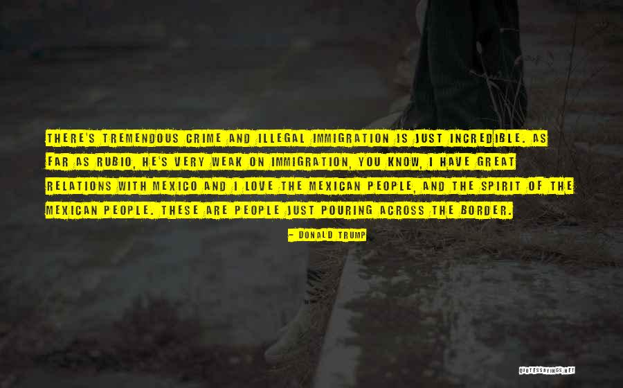 Trump Border Quotes By Donald Trump Trump Border Quotes By Donald Trump