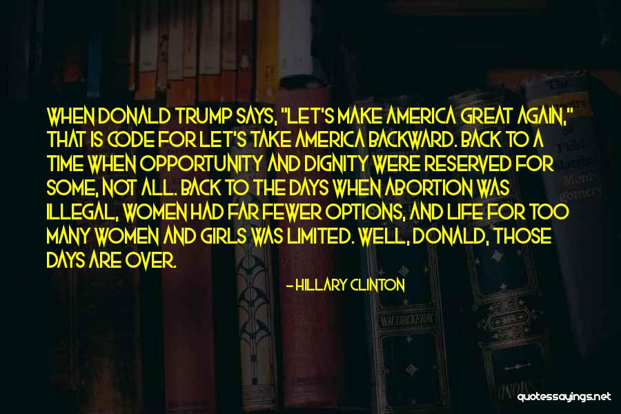 Trump S Quotes By Hillary Clinton