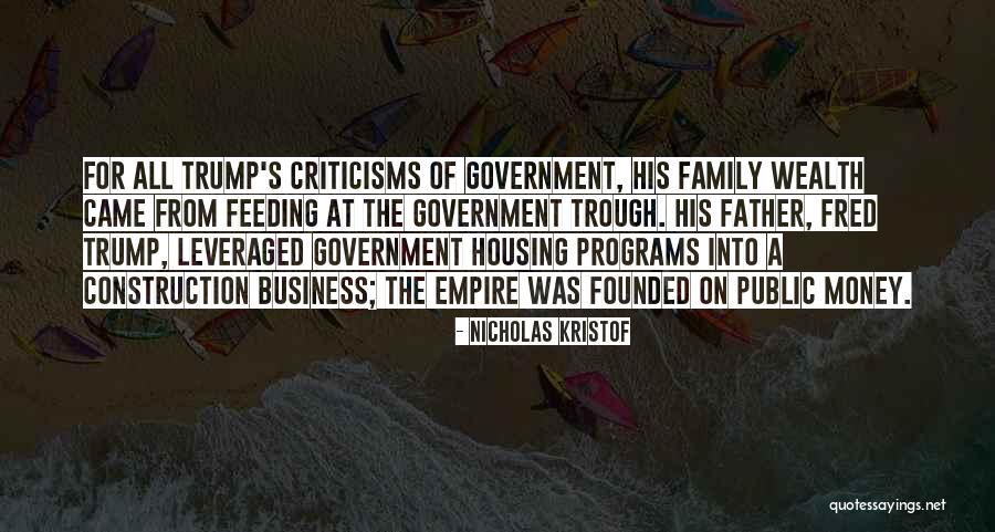 Trump S Quotes By Nicholas Kristof