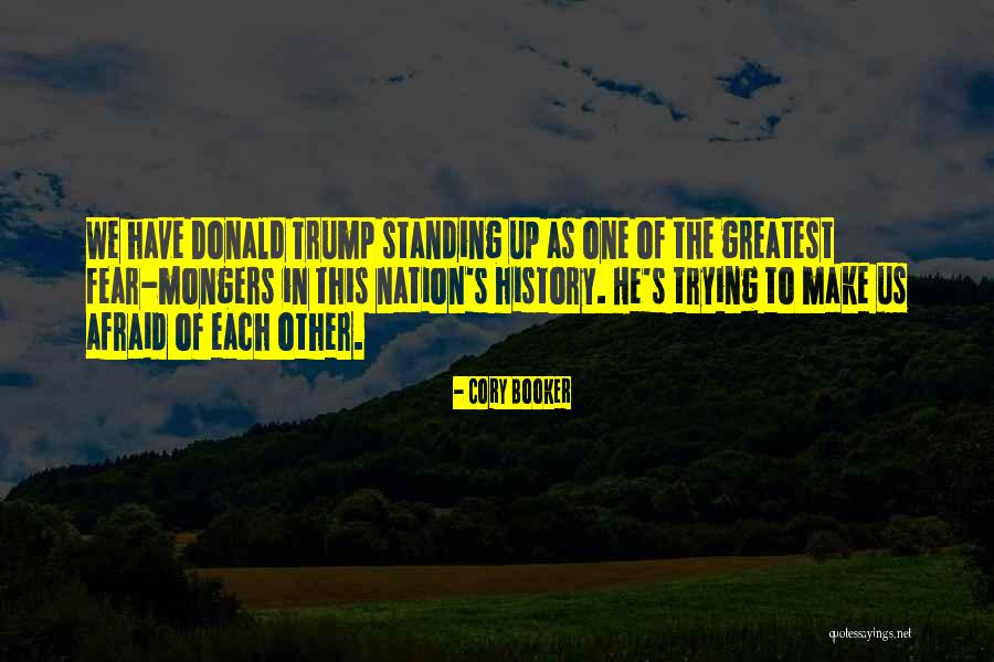 Trump Us Quotes By Cory Booker Trump Us Quotes By Cory Booker