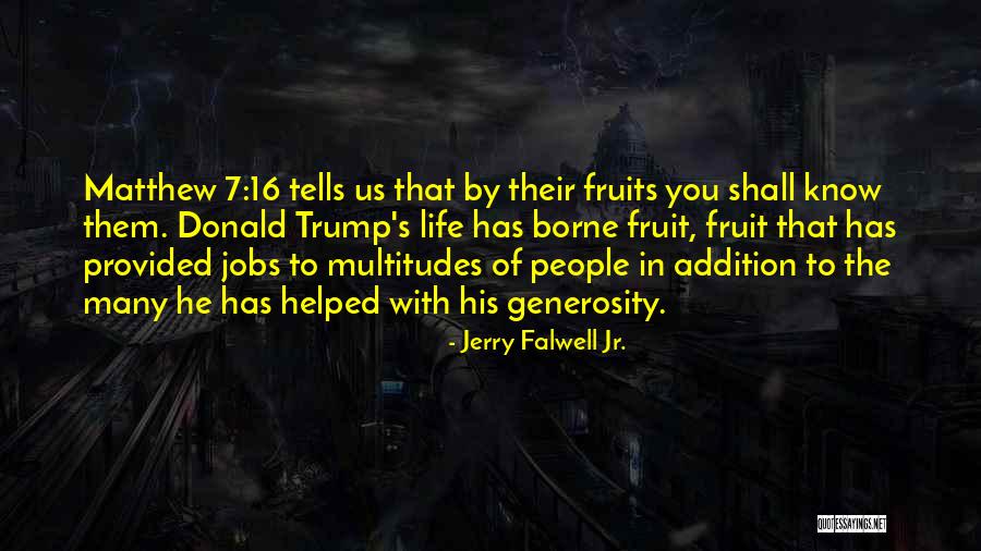 Trump Us Quotes By Jerry Falwell Jr. Trump Us Quotes By Jerry Falwell Jr.