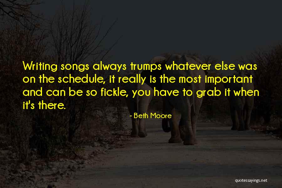 Trumps Quotes By Beth Moore