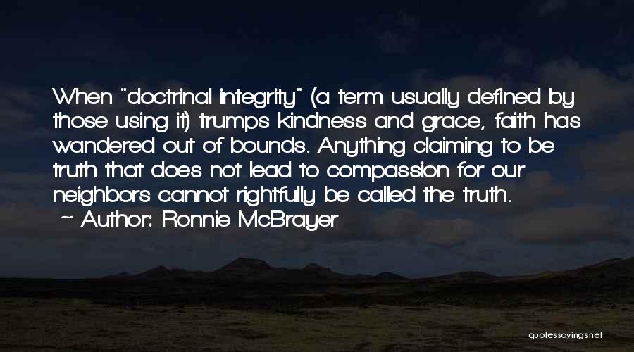 Trumps Quotes By Ronnie McBrayer