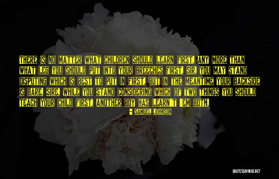Trussing A Chicken Quotes By Samuel Johnson