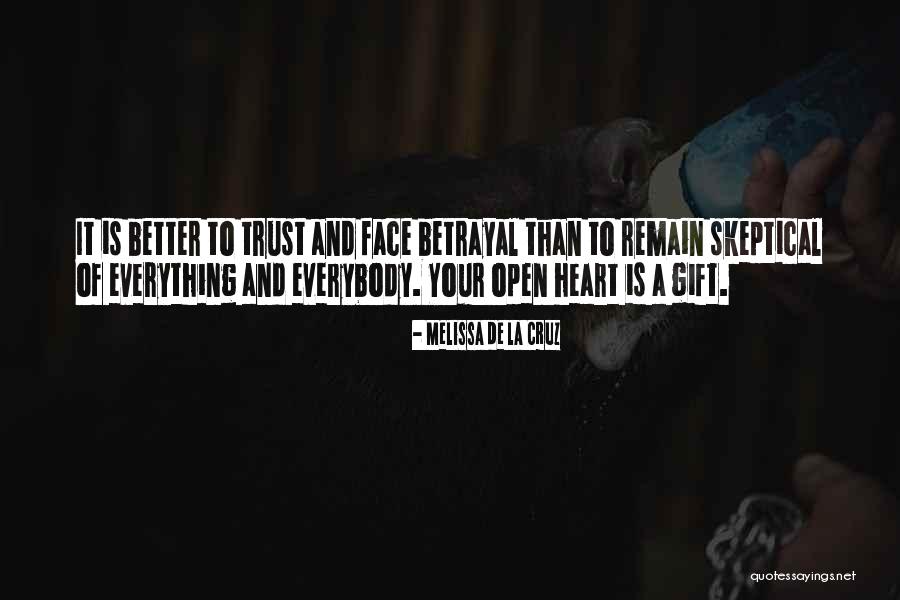 Trust And Betrayal Quotes By Melissa De La Cruz Trust And Betrayal Quotes By Melissa De La Cruz