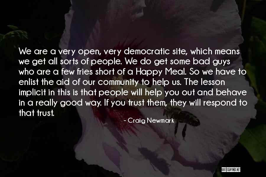 Trust And Business Quotes By Craig Newmark Trust And Business Quotes By Craig Newmark