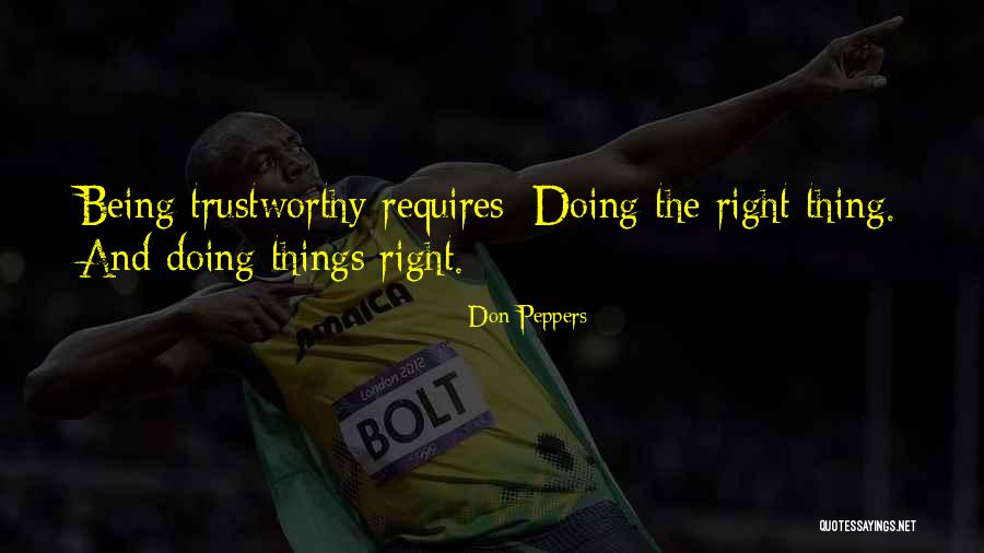 Trust And Business Quotes By Don Peppers Trust And Business Quotes By Don Peppers