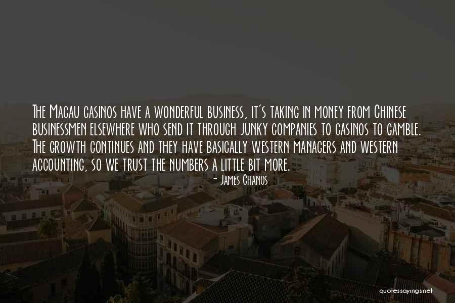 Trust And Business Quotes By James Chanos Trust And Business Quotes By James Chanos