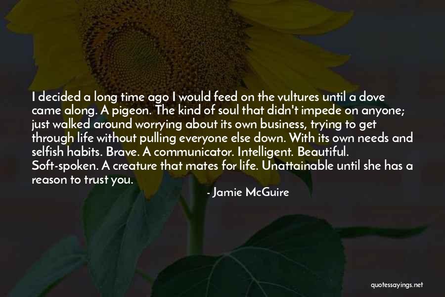Trust And Business Quotes By Jamie McGuire Trust And Business Quotes By Jamie McGuire