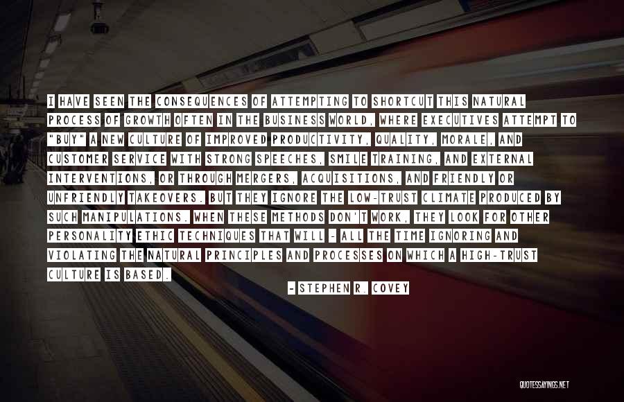 Trust And Business Quotes By Stephen R. Covey Trust And Business Quotes By Stephen R. Covey