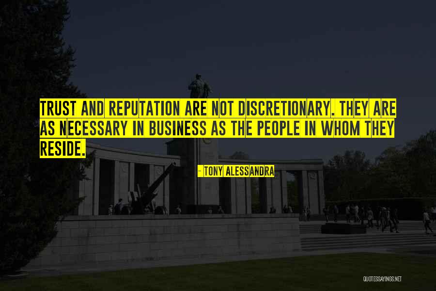 Trust And Business Quotes By Tony Alessandra Trust And Business Quotes By Tony Alessandra