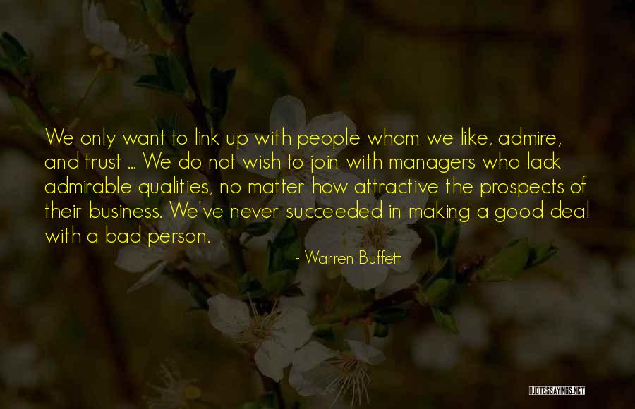 Trust And Business Quotes By Warren Buffett Trust And Business Quotes By Warren Buffett