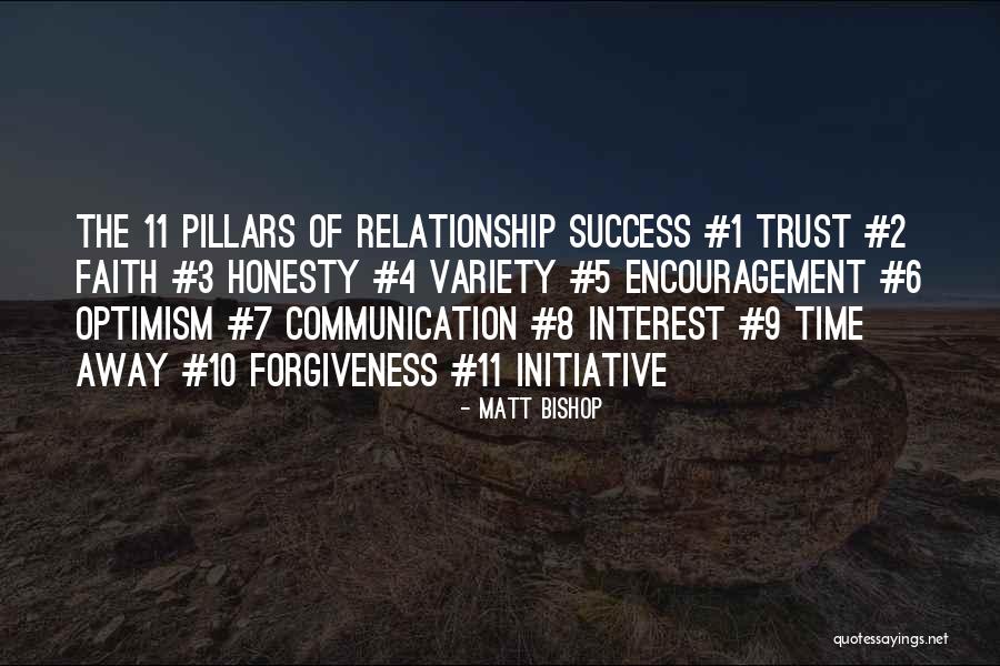 Trust And Communication In A Relationship Quotes By Matt Bishop