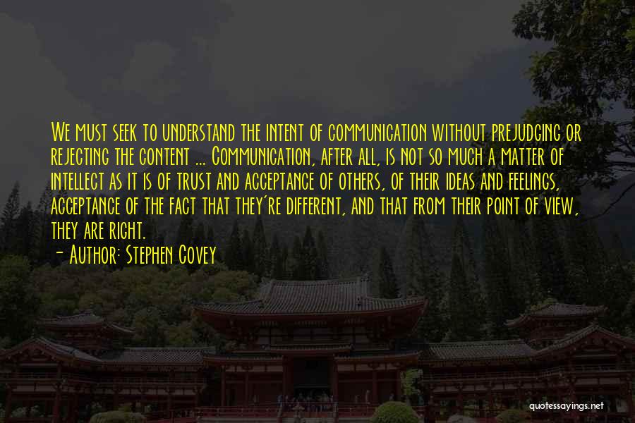 Trust And Communication Quotes By Stephen Covey