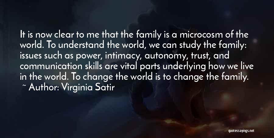 Trust And Communication Quotes By Virginia Satir