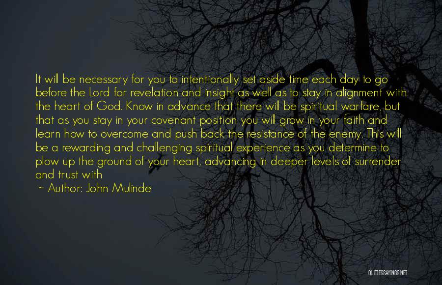 Trust And Faith In God Quotes By John Mulinde