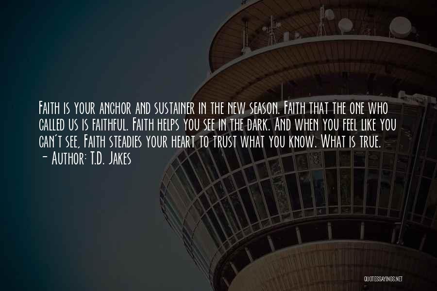 Trust And Faith Quotes By T.D. Jakes