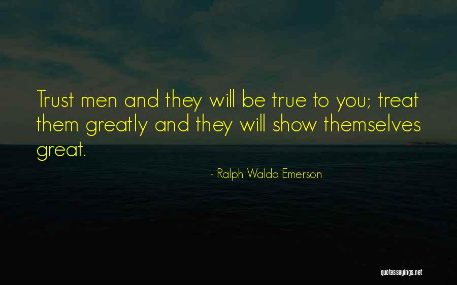 Trust And Inspirational Quotes By Ralph Waldo Emerson